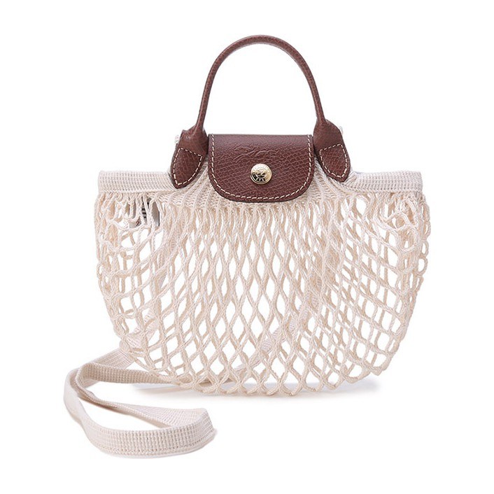 Longchamp Le Pliage Filet 17 Linen