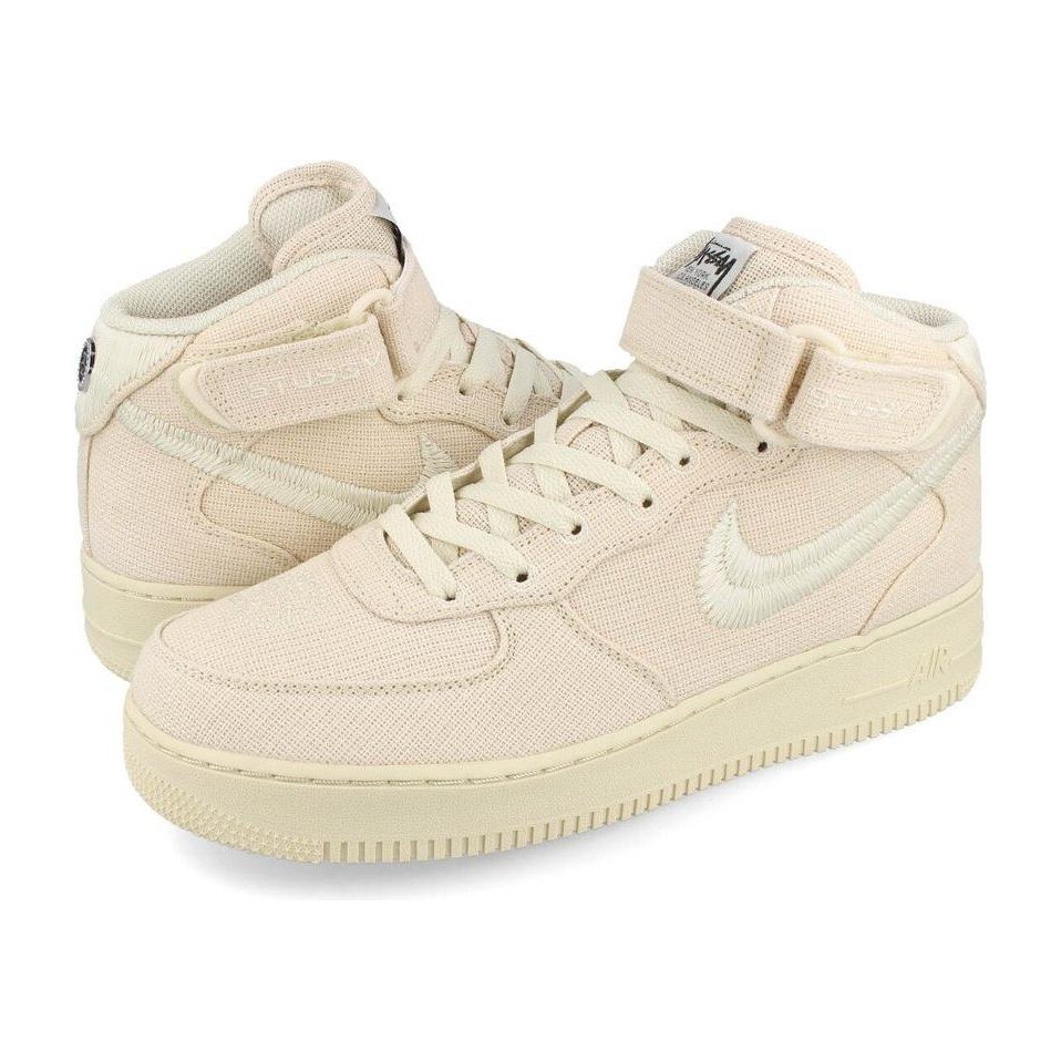 Stussy x Nike Air Force 1 '07 Mid "Linen"