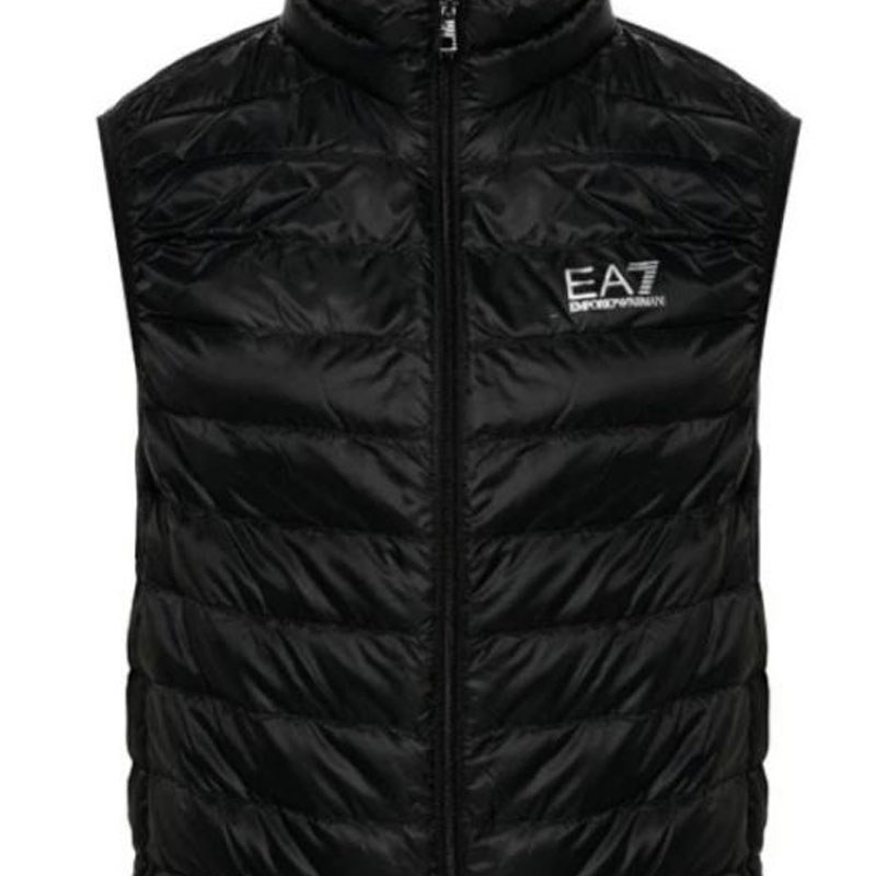 Emporio Armani EA7 Down Vest Black