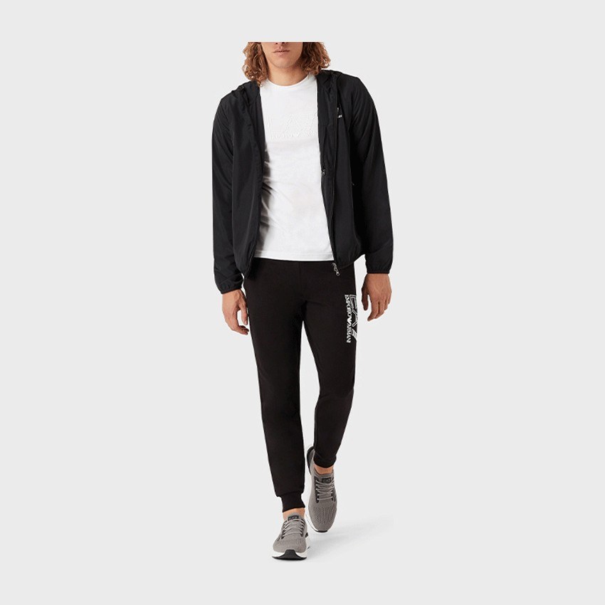 Emporio Armani EA7 Black Joggers
