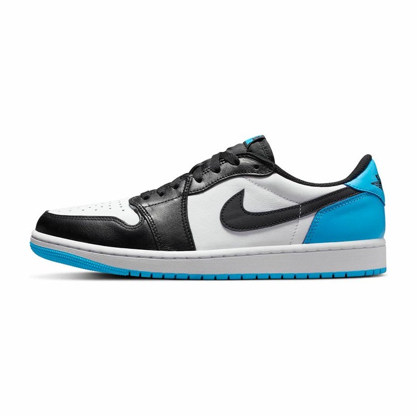 Jordan Air Jordan 1 Low "Black and Dark Powder Blue"