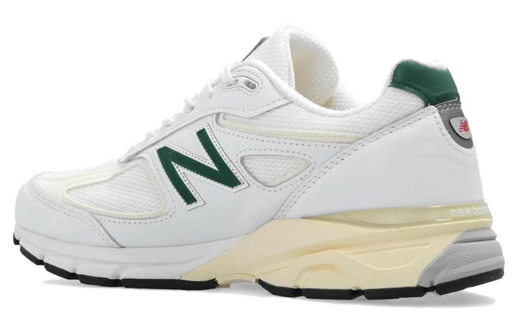 New Balance 990 V4 White Green