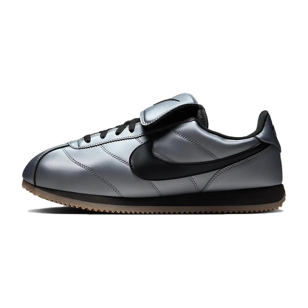 Nike Cortez Leather SE "Metallic Cool Grey Black"