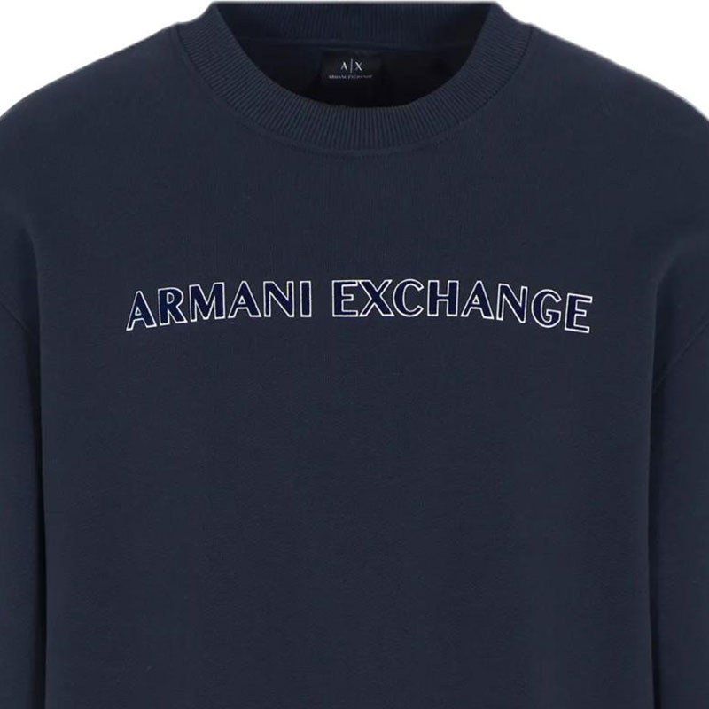 Armani Exchange FW24 Navy Sweatshirt