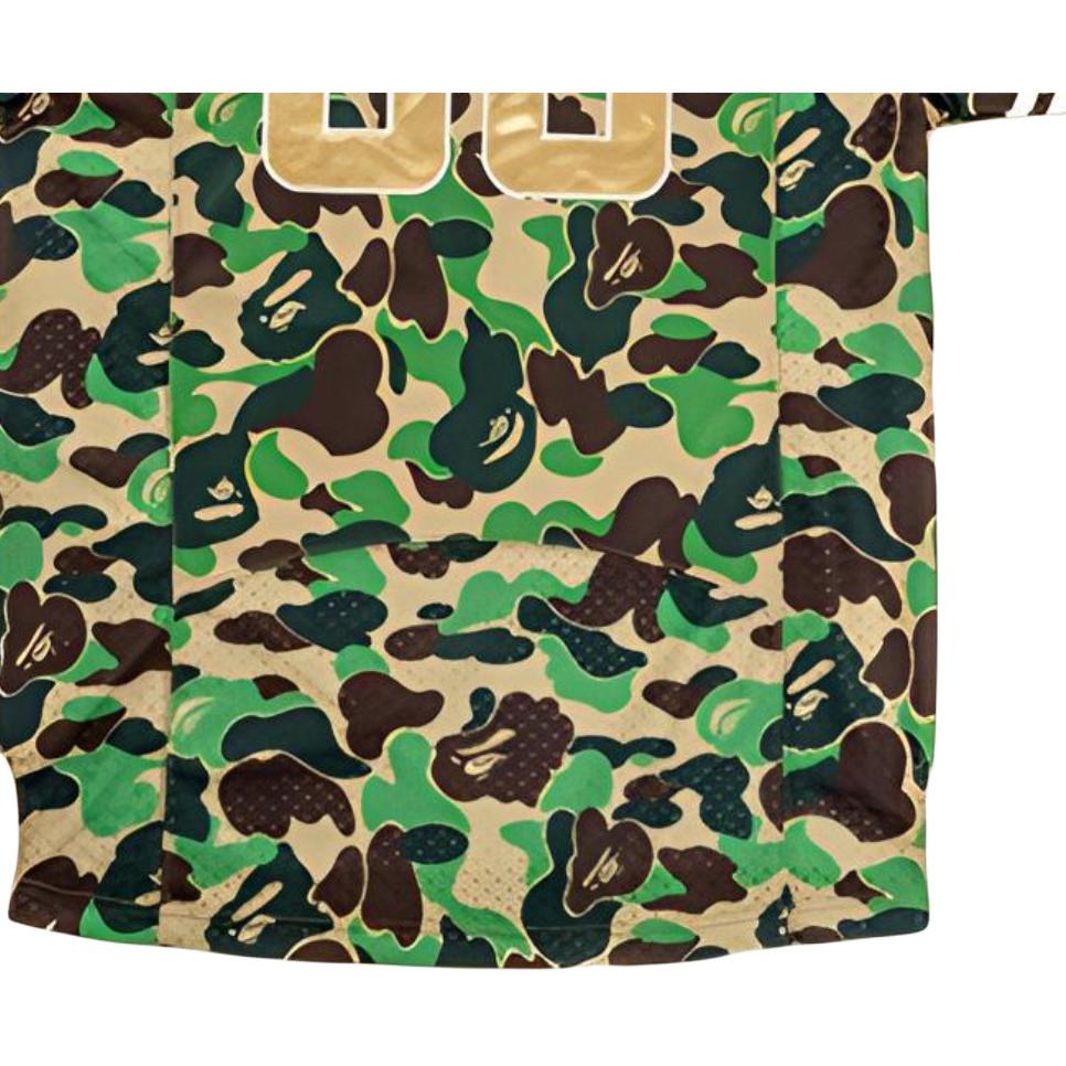 BAPE x adidas Camo Football Tee