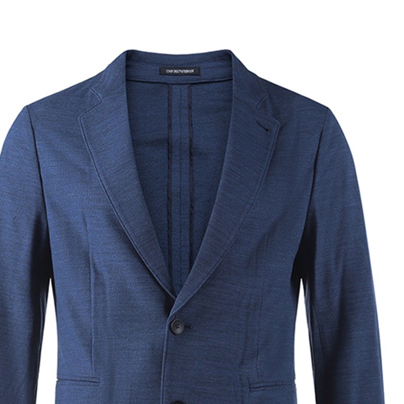 Emporio Armani FW22 Blazer Dark Blue