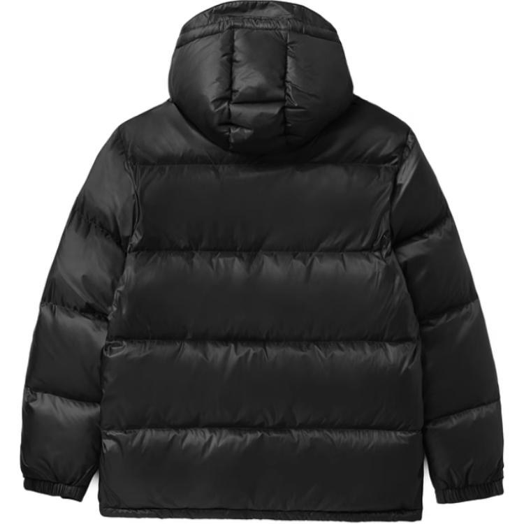 Carhartt WIP Logo Embroidered Down Jacket Black