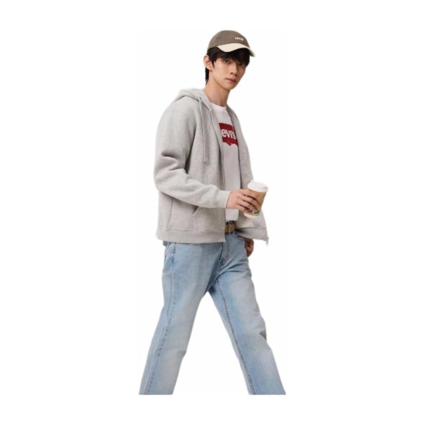 Levis Logo Print Crewneck T-Shirt