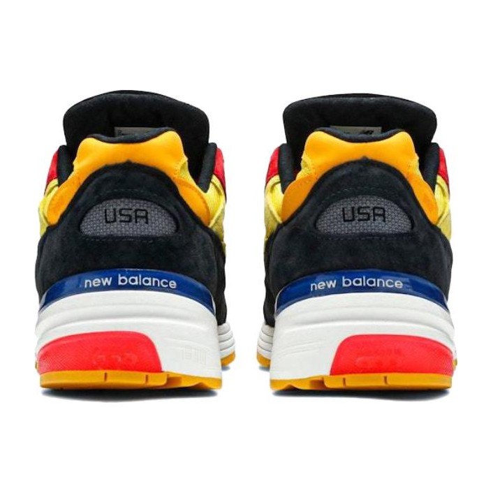 New Balance 992 Red Yellow