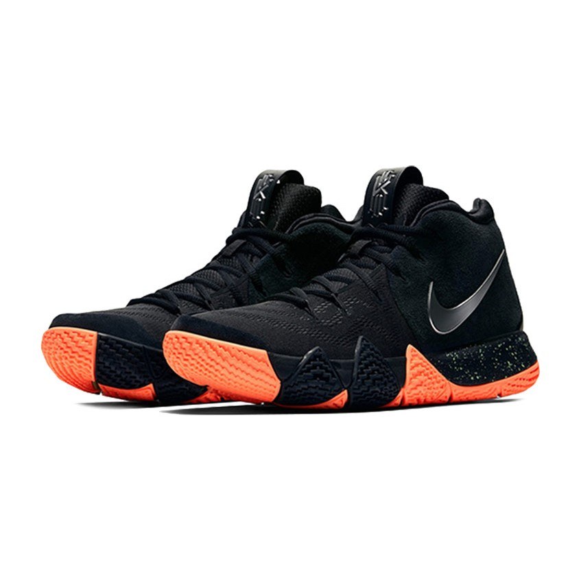 Nike Kyrie 4 Black Metallic Silver