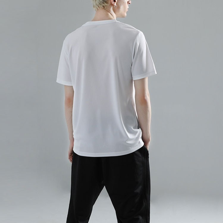 adidas Retro Logo Tee White Platinum