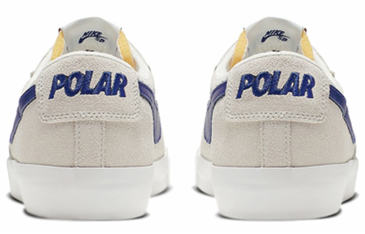 Polar Skate Co. x Nike Blazer Low Grey Blue