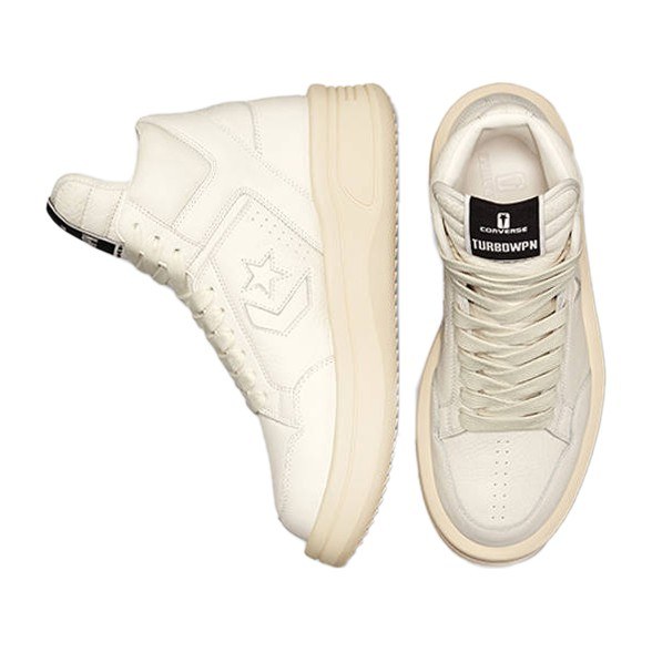Rick Owens DRKSHDW x Converse Weapon Turbodrk Ivory
