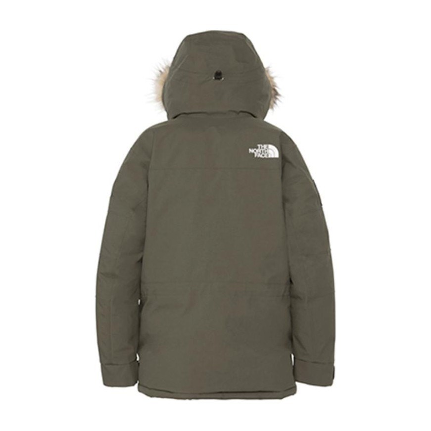 The North Face Logo Print Hooded Down Jacket