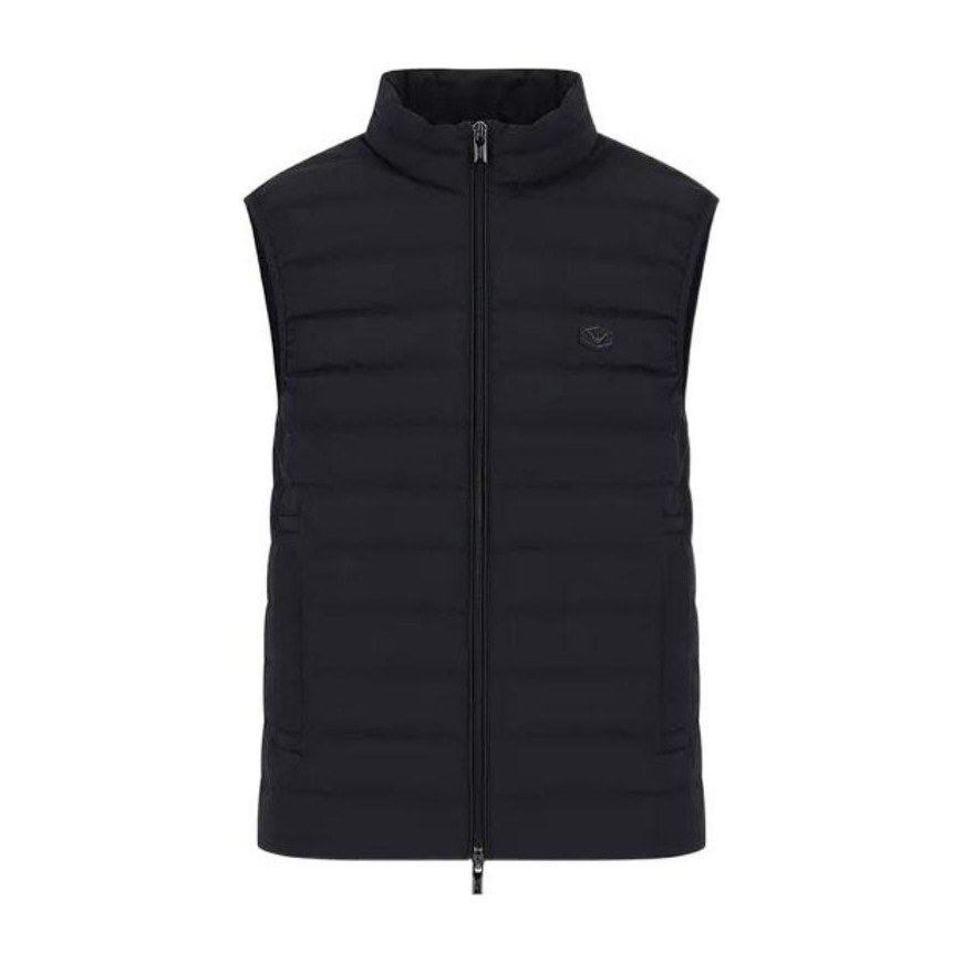 Emporio Armani Quilted Vest Navy