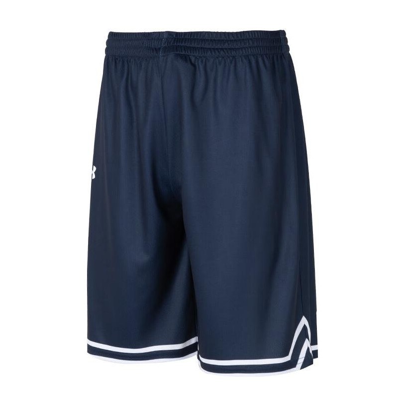 Under Armour SS24 Colorblock Basketball Pants Blue