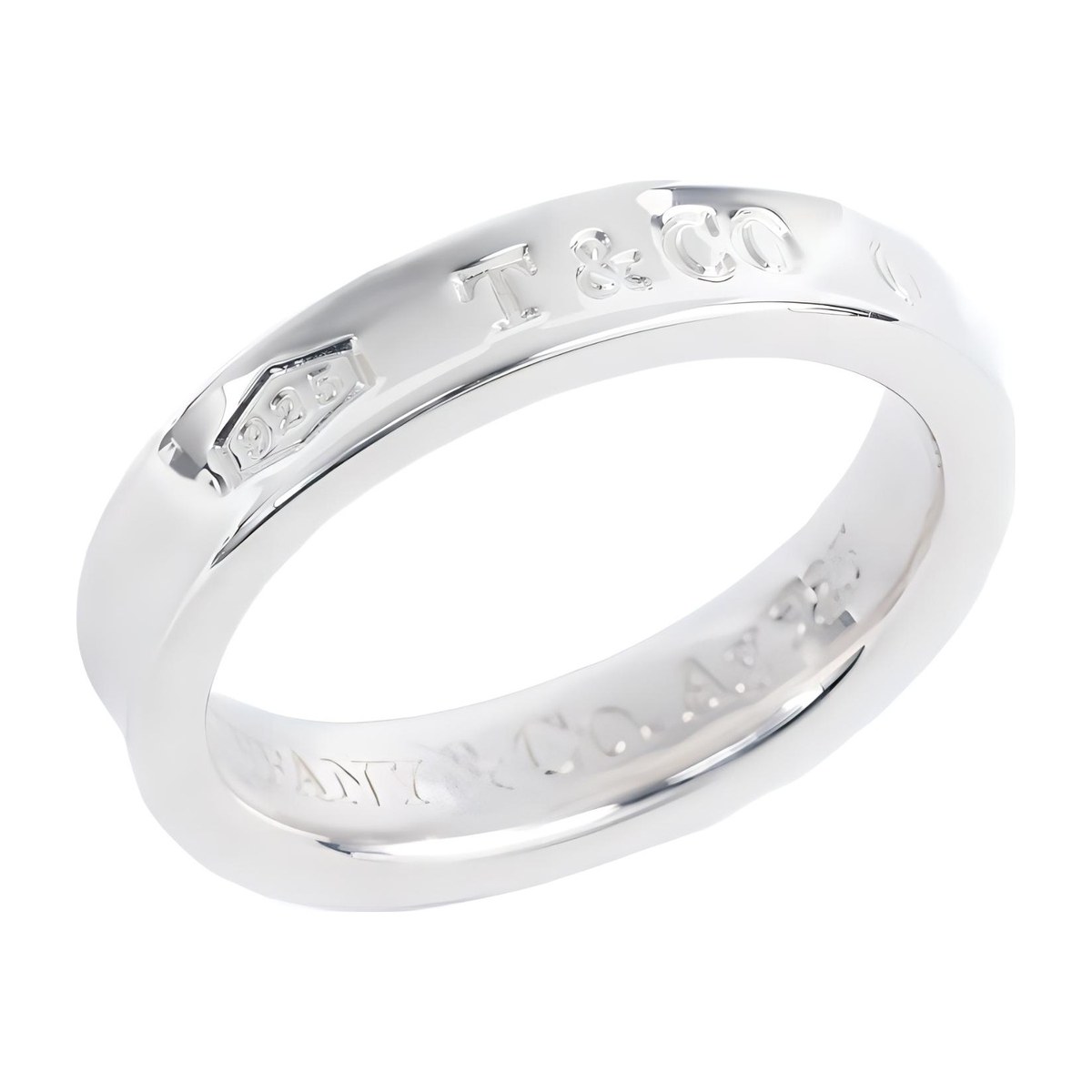 Tiffany & Co. 1837 Series Silver Ring