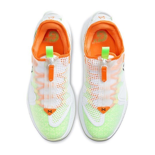 Nike PG 4 White Green Orange