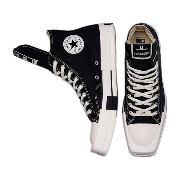 Rick Owens DRKSHDW x Converse Turbodrk Chuck Taylor All Star High