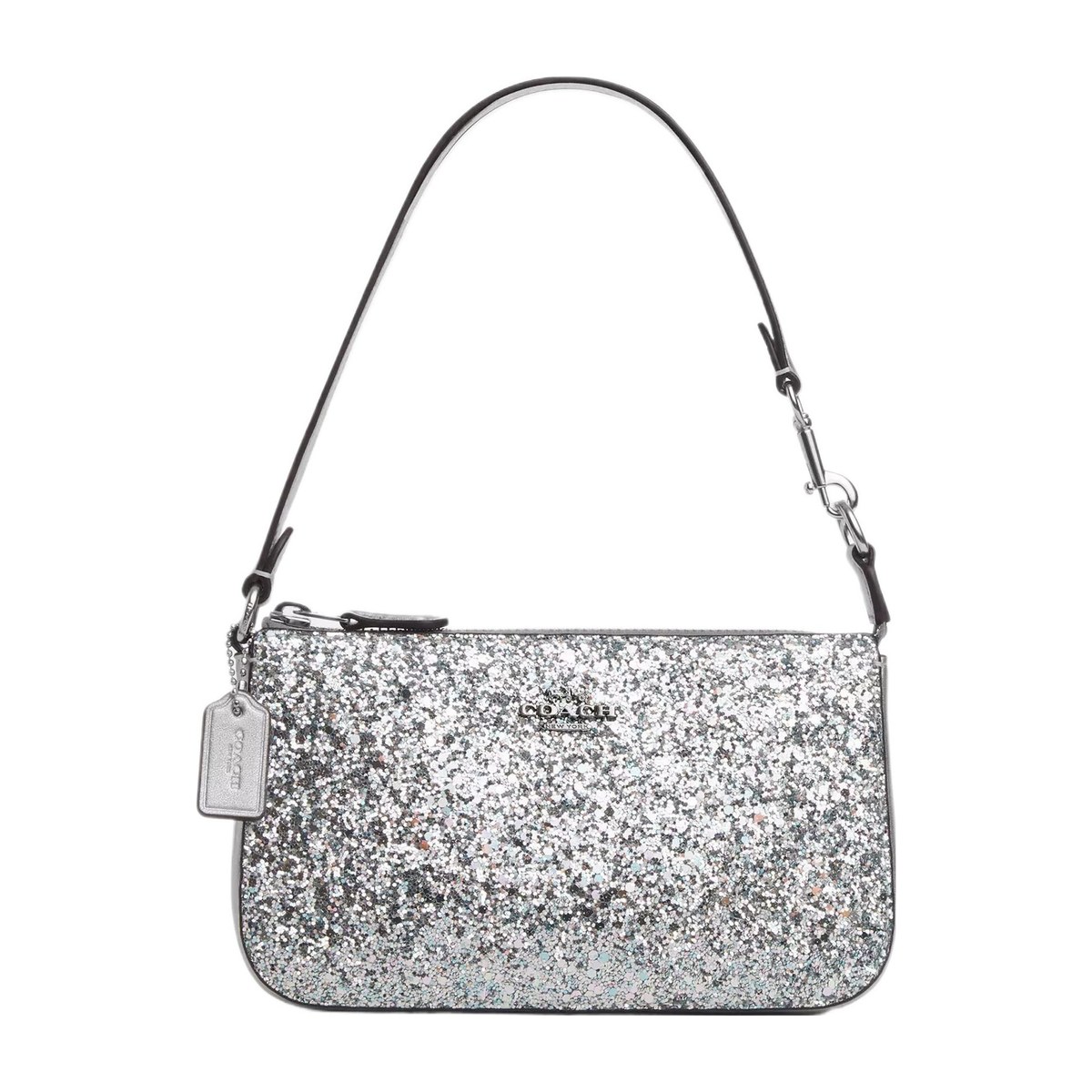 COACH Nolita 19 Silver