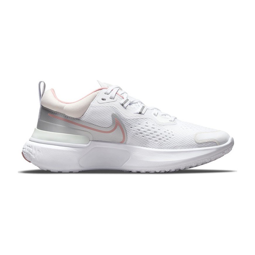 Nike React Miler 2 White Silver Pink