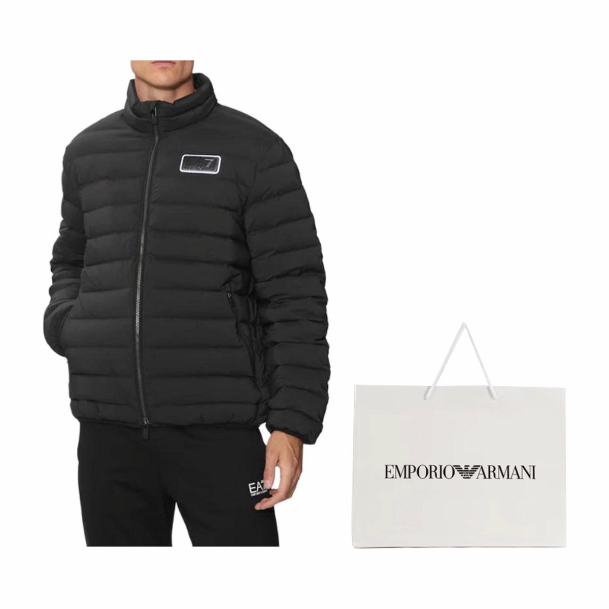 Emporio Armani Logo Zip Jacket