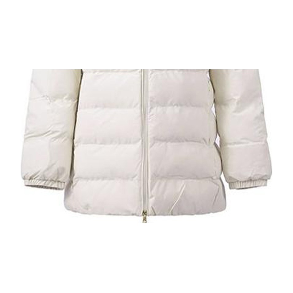 Emporio Armani EA7 Hoodie Zip Cotton Jacket Moonlight Beige