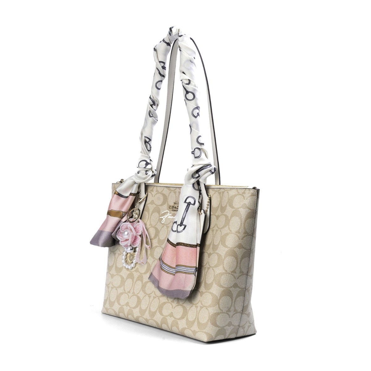 Coach Zip Top Tote