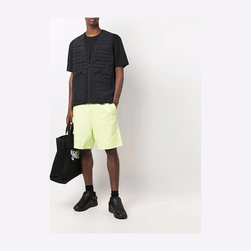 Y-3 Quilted Vest Black