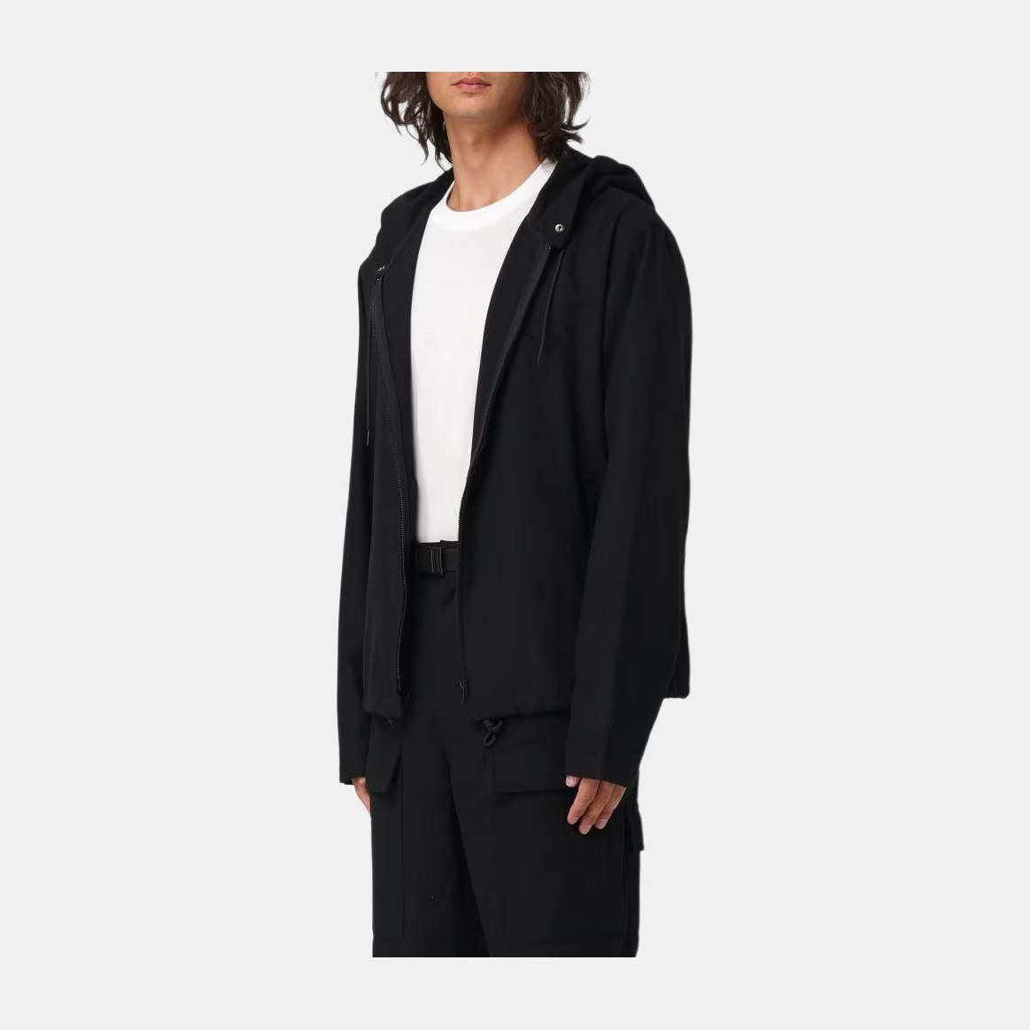 Y-3 Hoodie Jacket Black