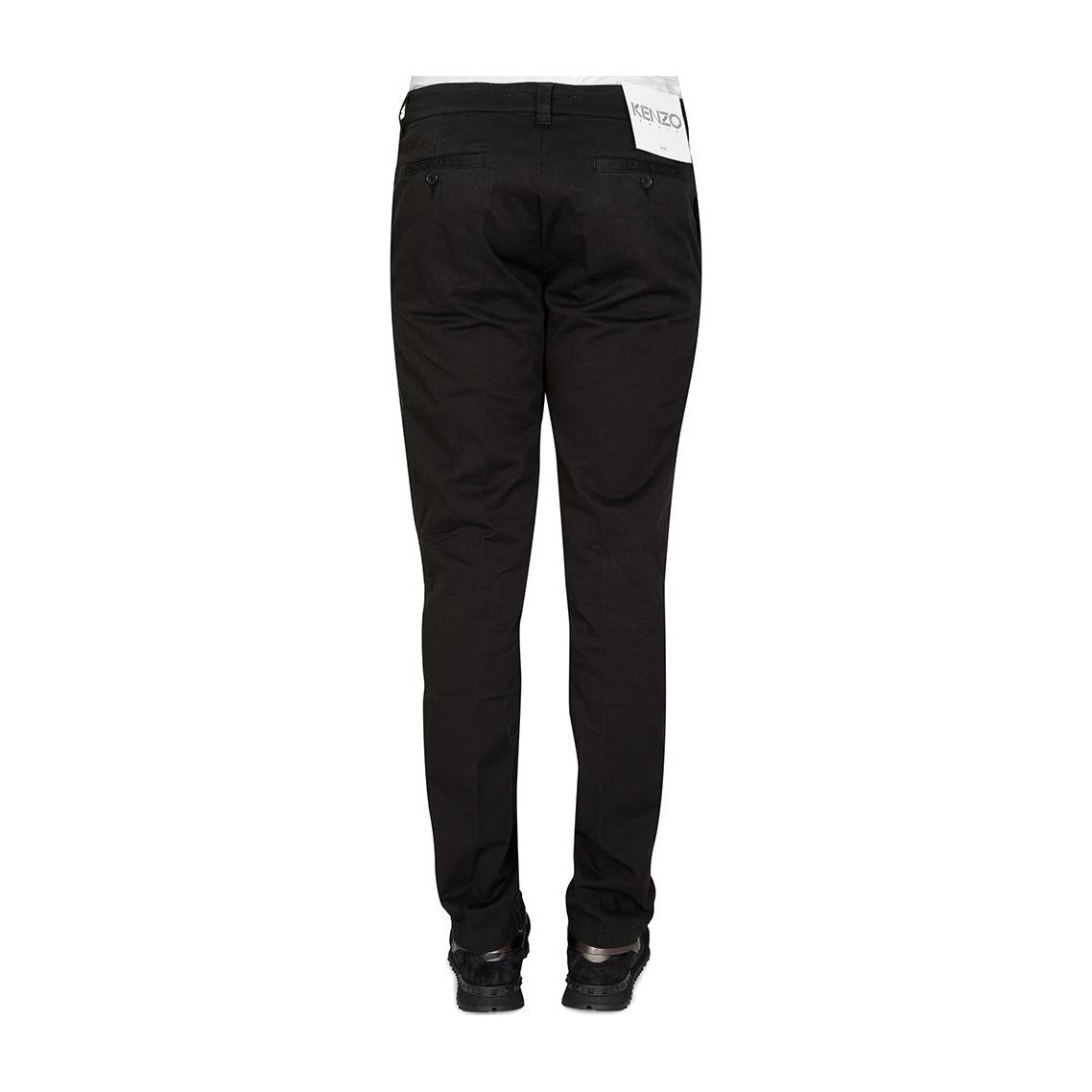 KENZO FW22 Black Straight-Leg Trousers