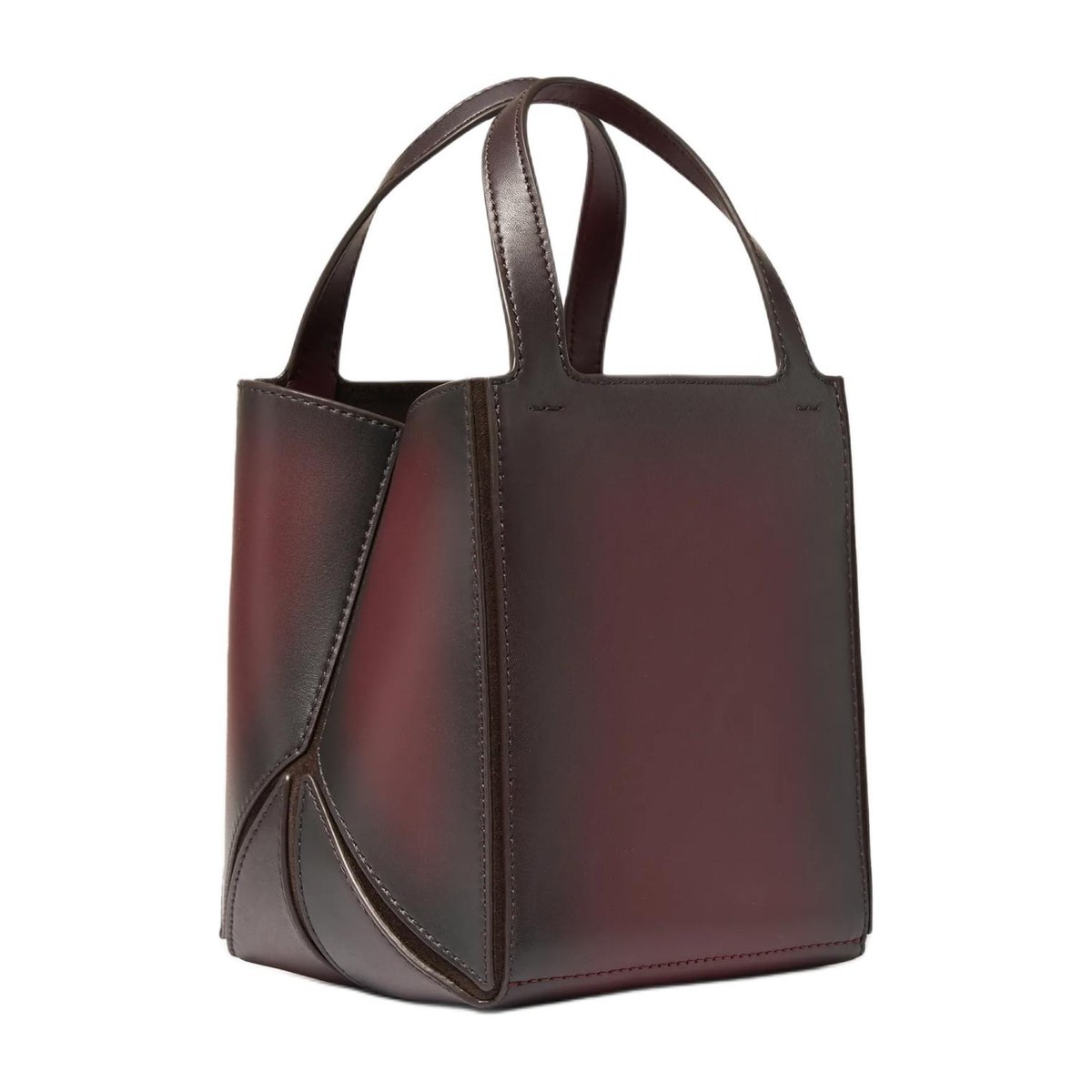 Michael Kors Jordi Tote Bag Small Brown Red