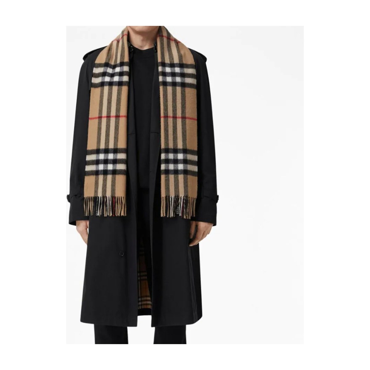 Burberry The Classic Check Cashmere Scarf