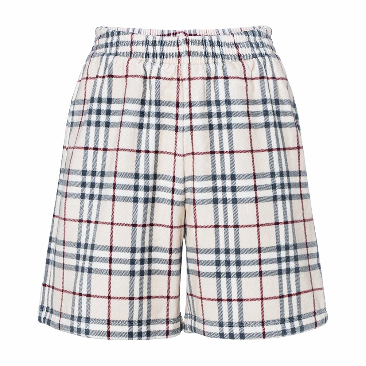 Burberry Check Casual Shorts Beige