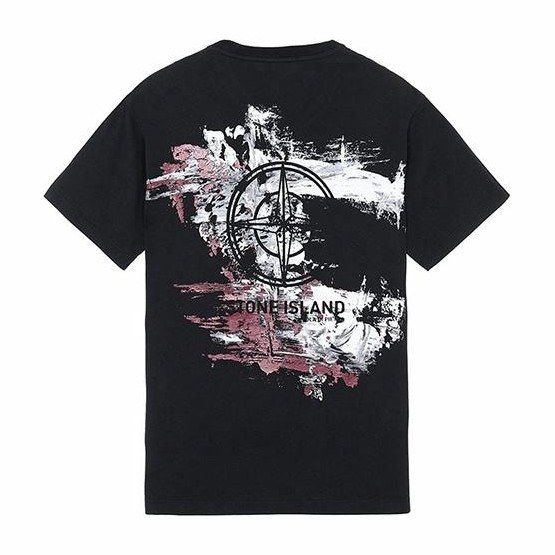 Stone Island SS21 Black T-Shirt