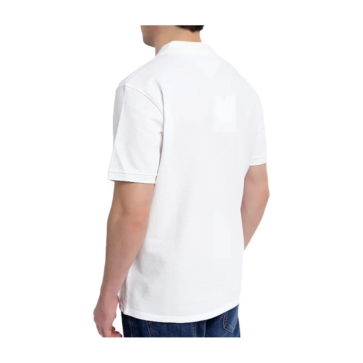 KENZO Classic Embroidered Logo Polo White
