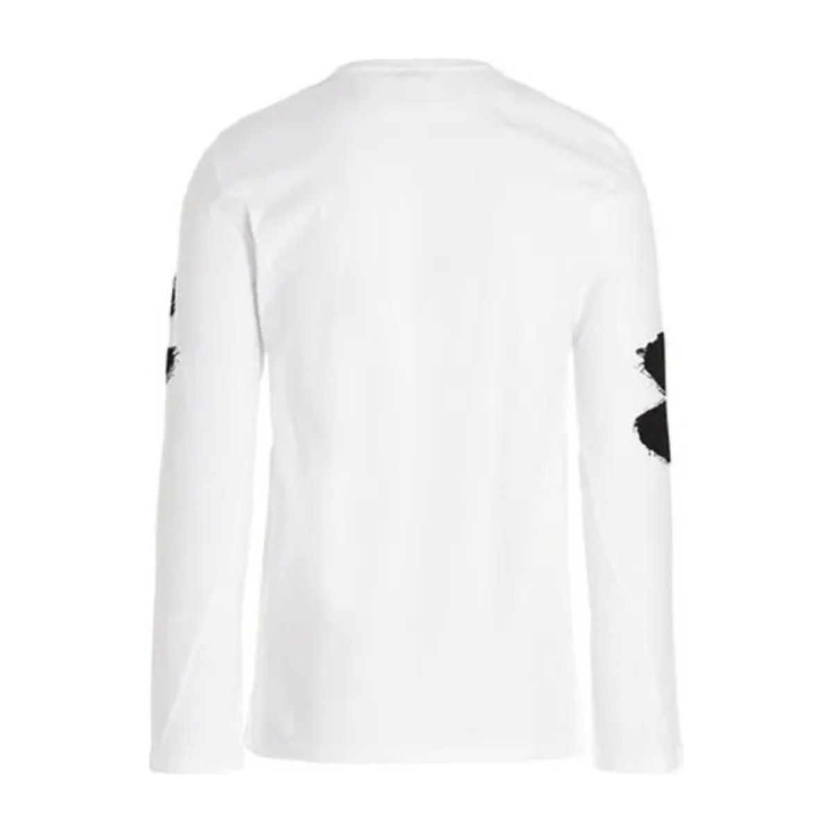 Alexander McQueen FW22 Logo Crewneck Long Sleeve Tee White