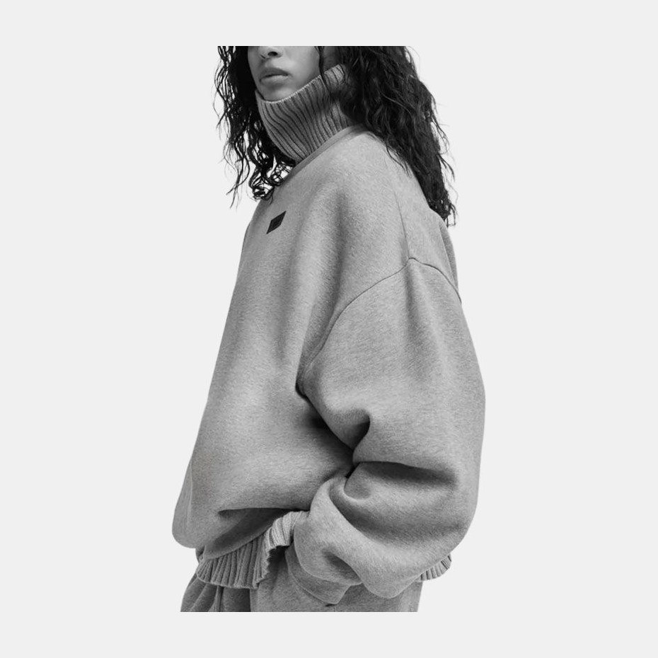 Fear of God Essentials SS24 Crewneck Sweatshirt Light Heather Grey