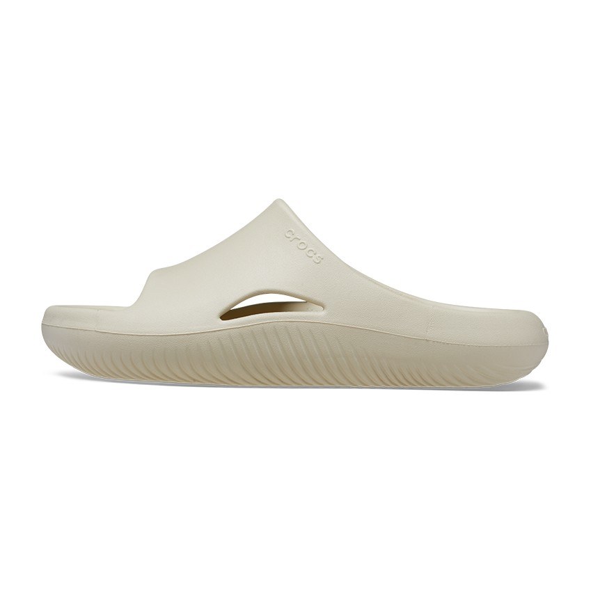 Crocs Bone White Slides