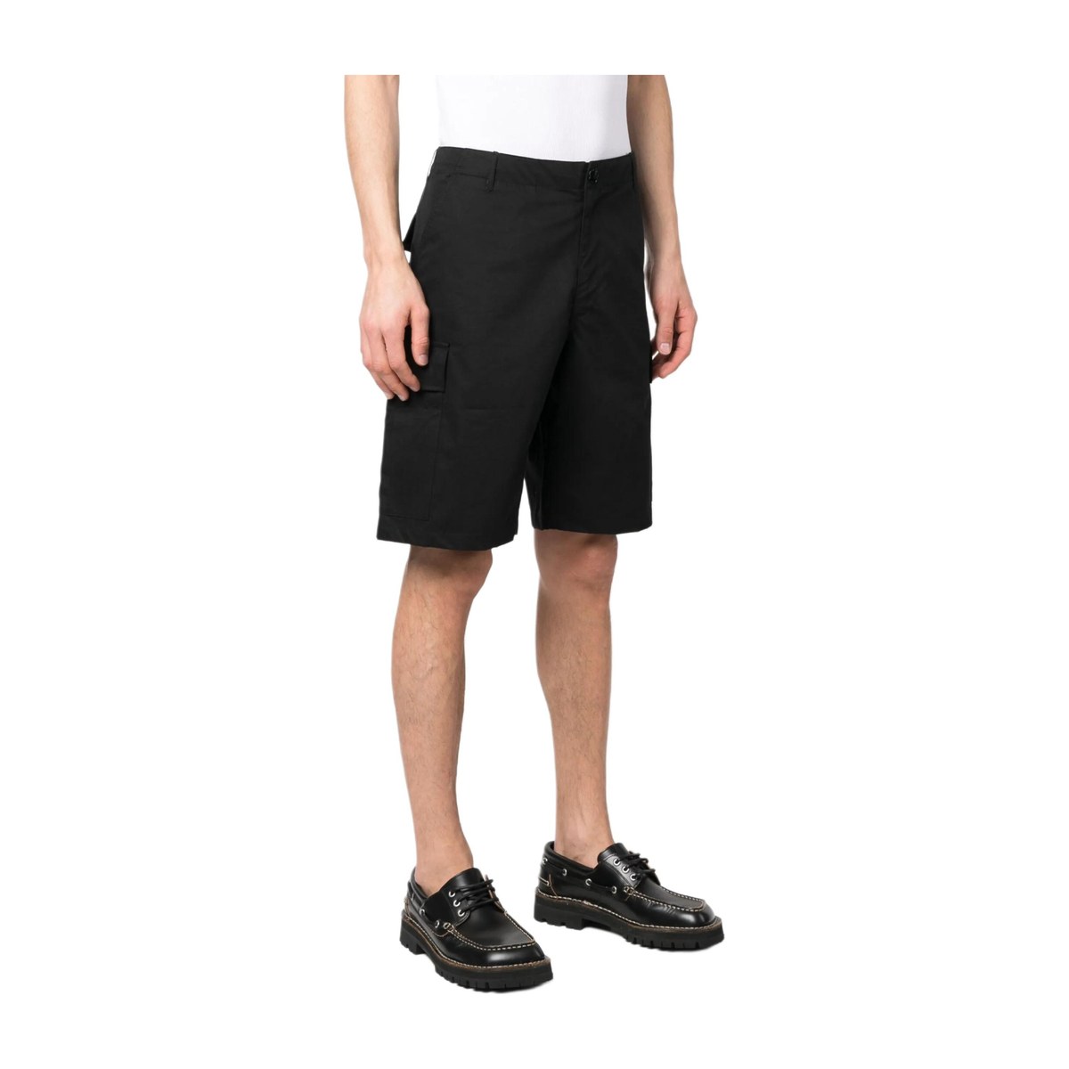 KENZO Button Casual Shorts Black