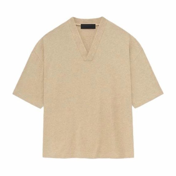 Fear of God Essentials V-Neck Gold Heather