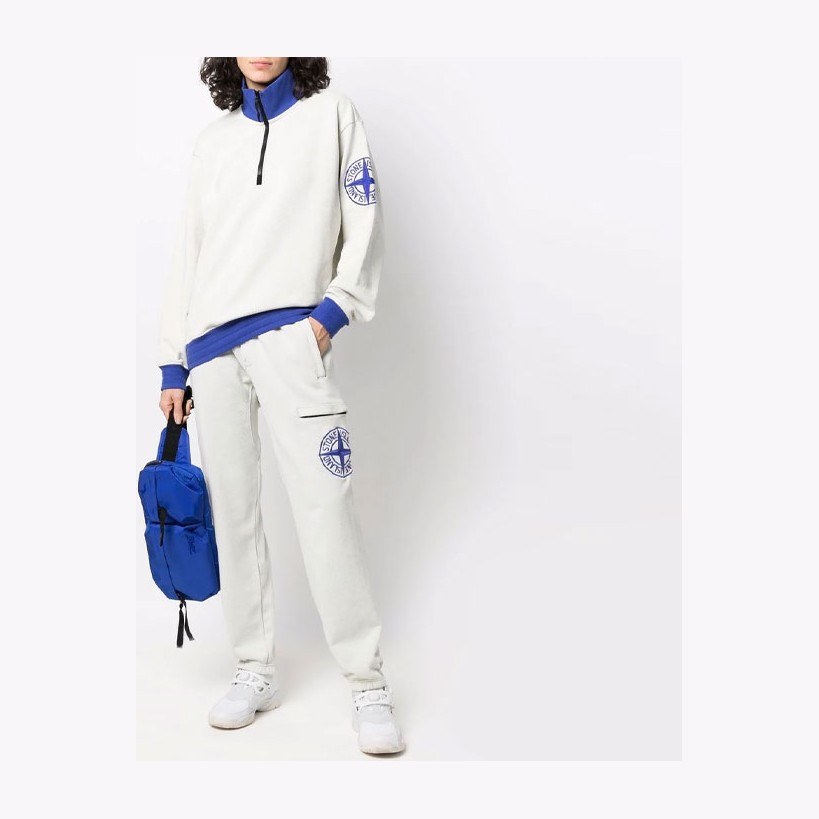 Stone Island Sweatpants White