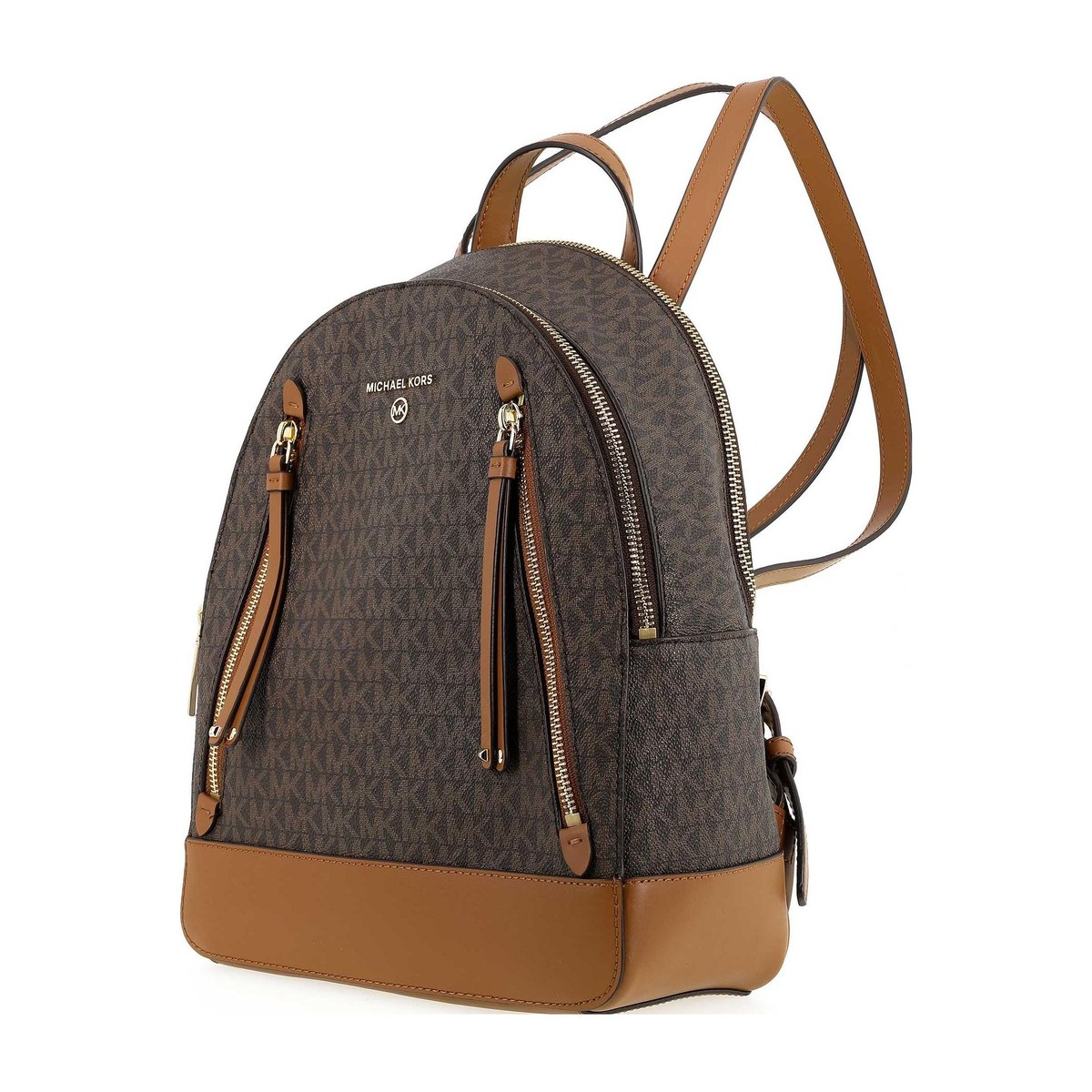 Michael Kors Brooklyn Backpack Ivory Brown
