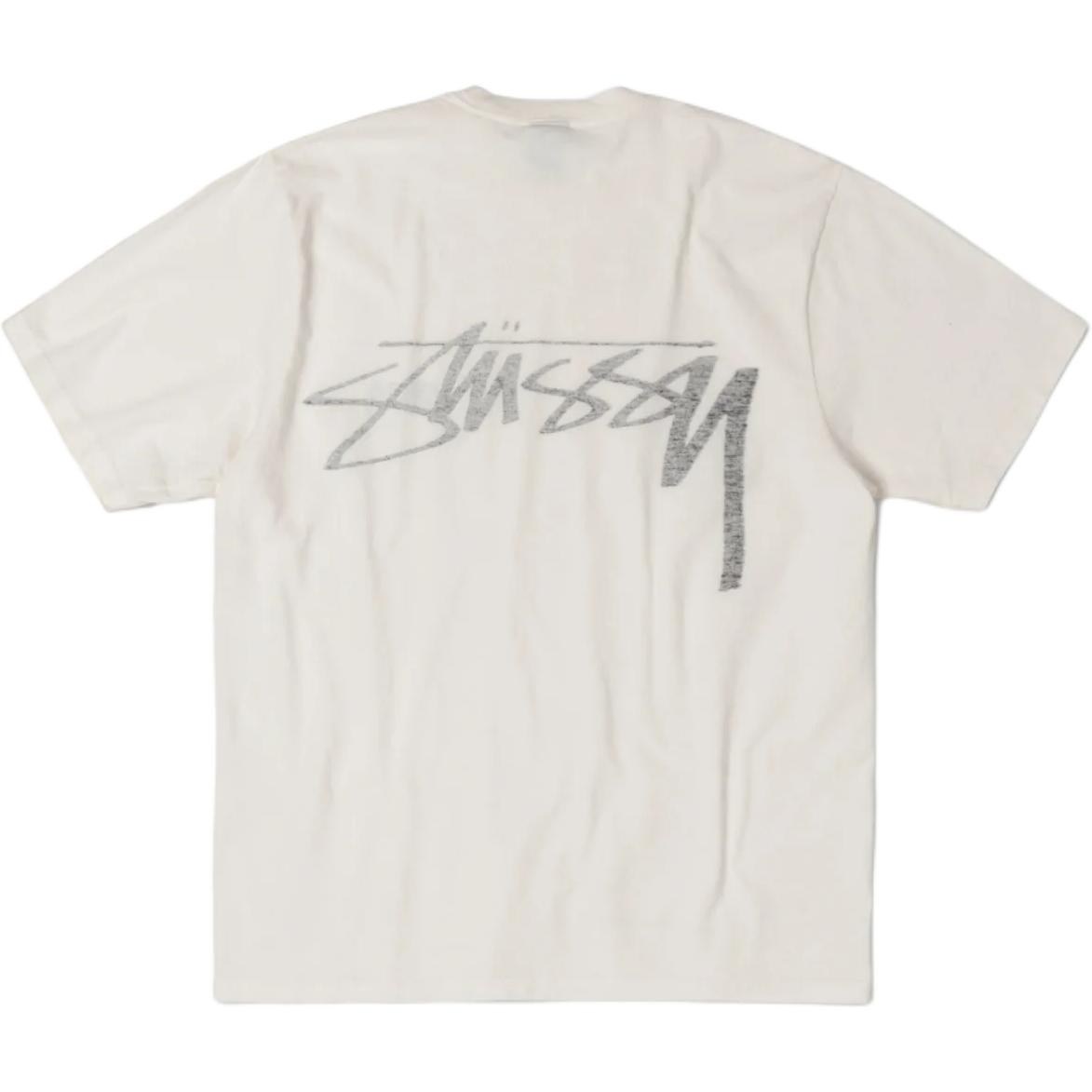 Stussy FW25 SMOOTH REVERSE TEE PIGMENT DYED logoT