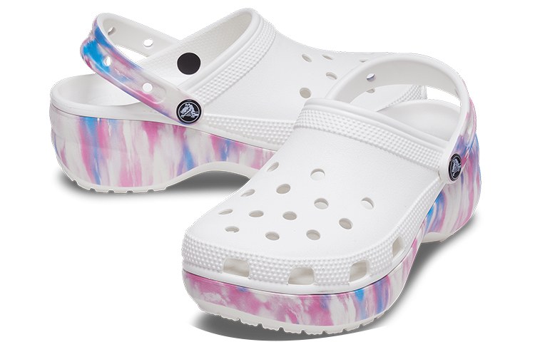 Crocs Classic Clog White Purple