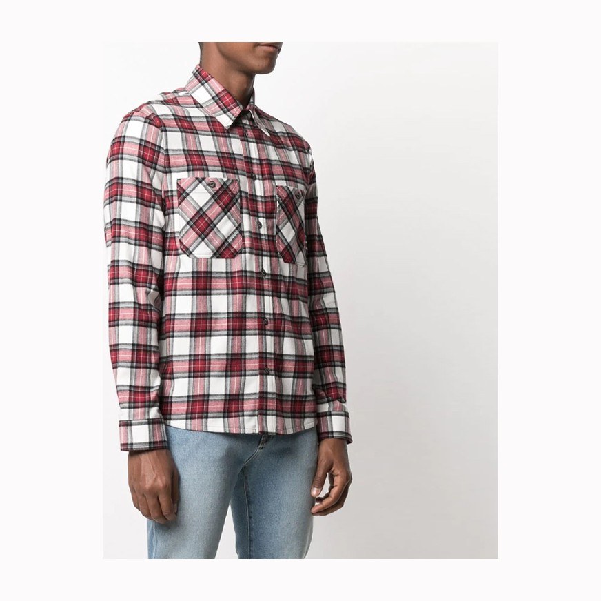 OFF-WHITE SS21 Plaid Arrows Shirt