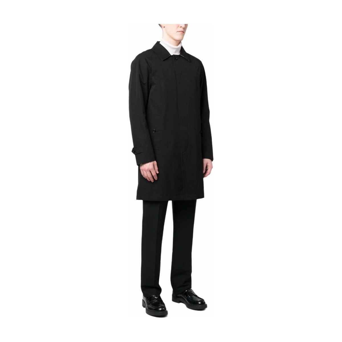 Burberry Black Long Coat
