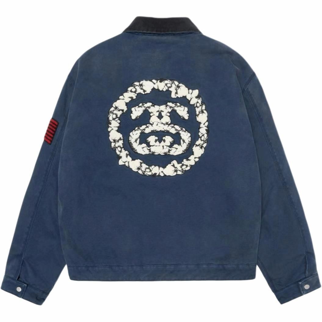 Stussy x Denim Tears SS25 Navy Jacket