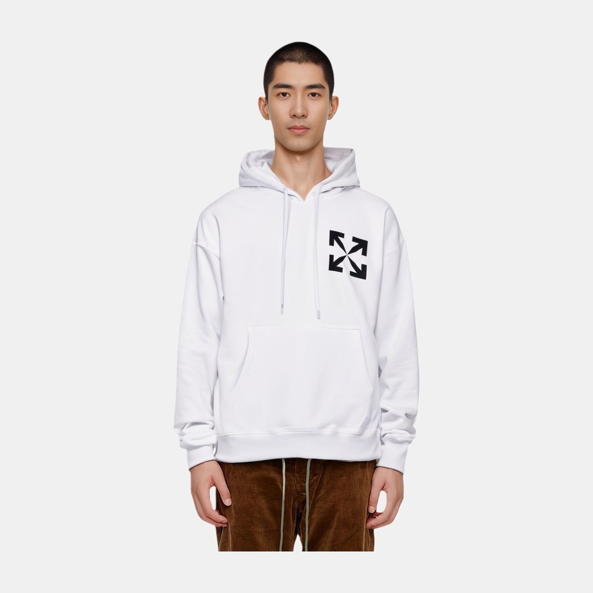 OFF-WHITE Hoodie White