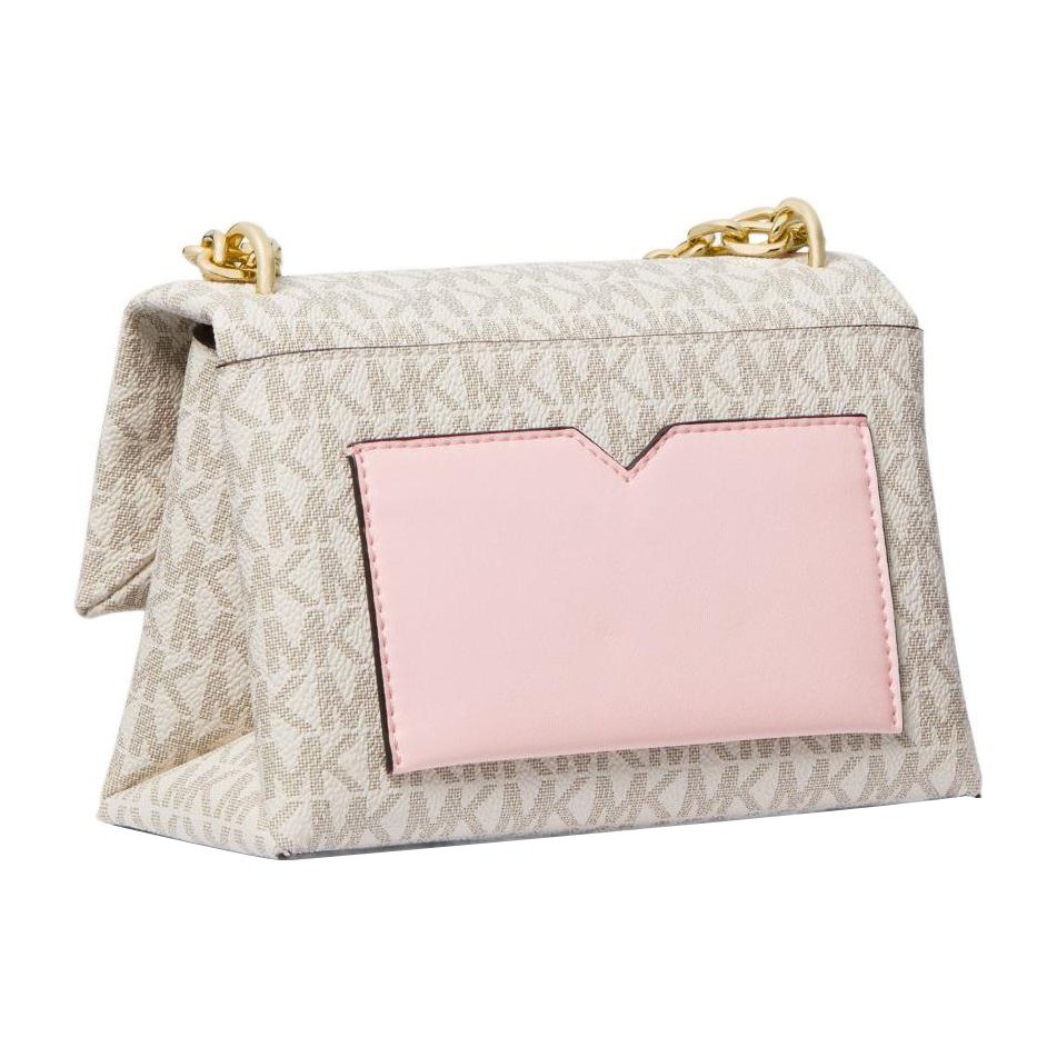 Michael Kors Cece 18 Small Shoulder Bag White Pink
